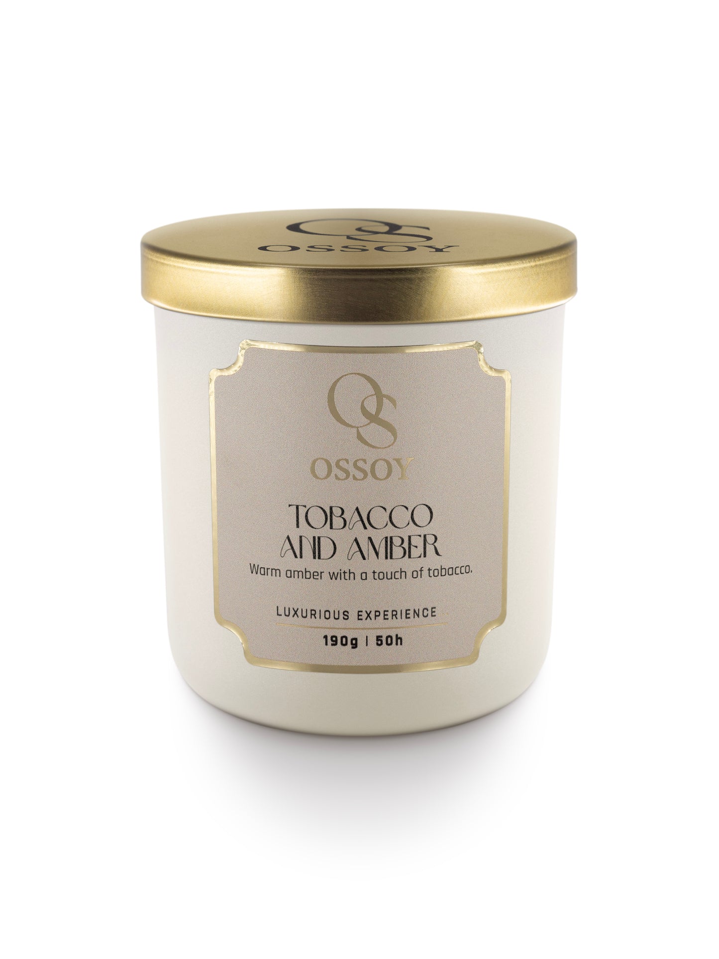 Świeca Zapachowa Sojowa Tobacco and Amber